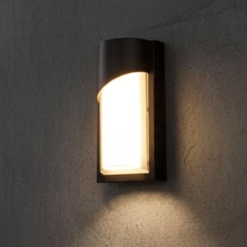 اضاءة جدارية صفراء خارجية بتصميم انيق 7w