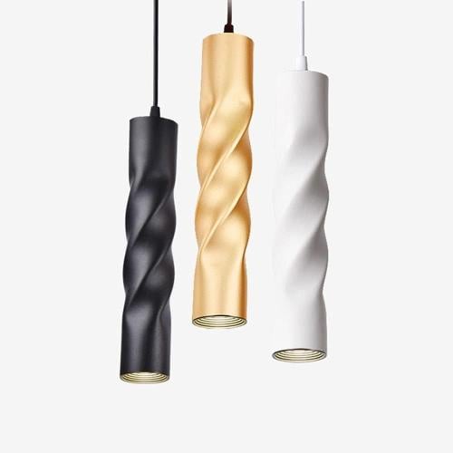 علاقي مفرد اسطواني حلزوني صغير بطول 30cm لمبة تغيي...