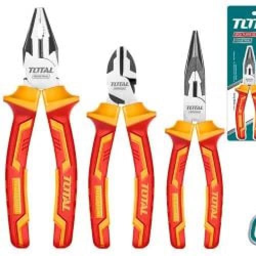 طقم كماشة معزولة مكون من 3 قطع، كماشة مركبة معزولة...