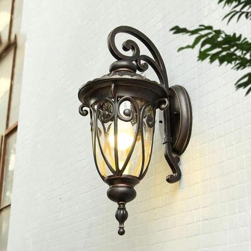 فانوس جداري خارجي اسود E27