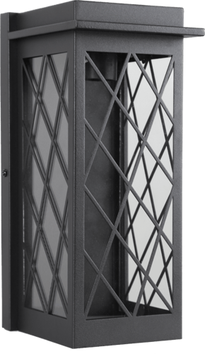 ابليك جداري مودرن أسود E27