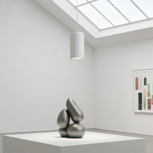 علاقي على شكل انبوبي بطول 10cm لمبة تغيير GU10