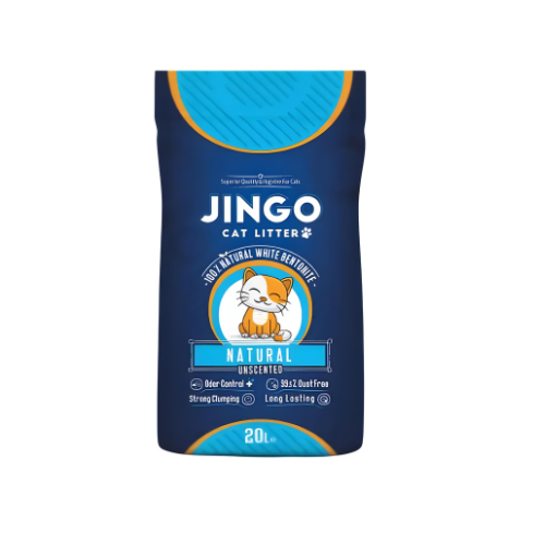 رمل جينغو كات بدون رائحة طبيعي رمل قطط تركي Jingo...