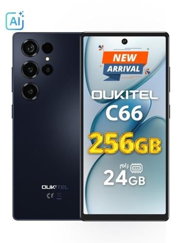 اوكتيل سي 66 256 جيجا 8+16 رام رمادي