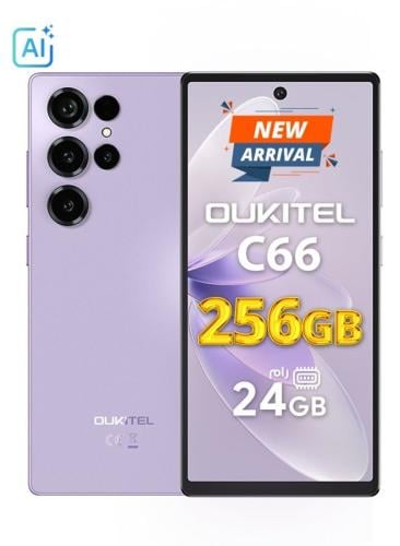 اوكتيل سي 66 256 جيجا 8+16 رام بنفسجي