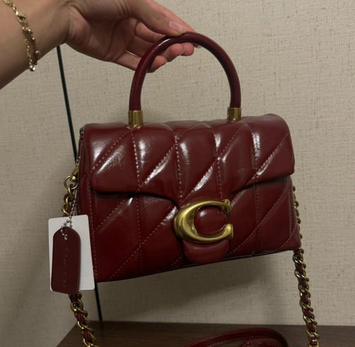 كوتش جلد عنابي