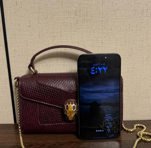 بولغاري عنابي جلد