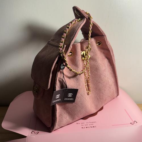 توت باق شانيل بيبي بينك مخمل