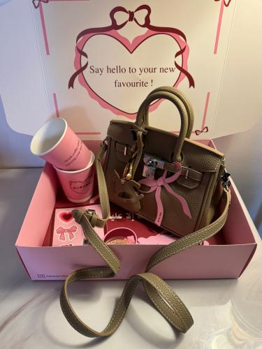 هيرمز كاكي مقاس 20 سم