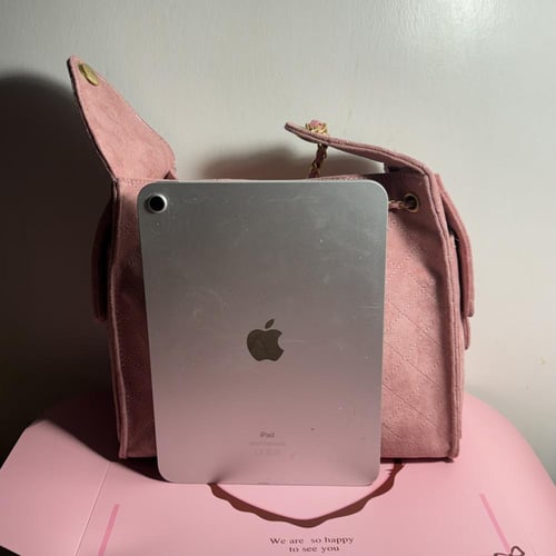 توت باق شانيل بيبي بينك مخمل