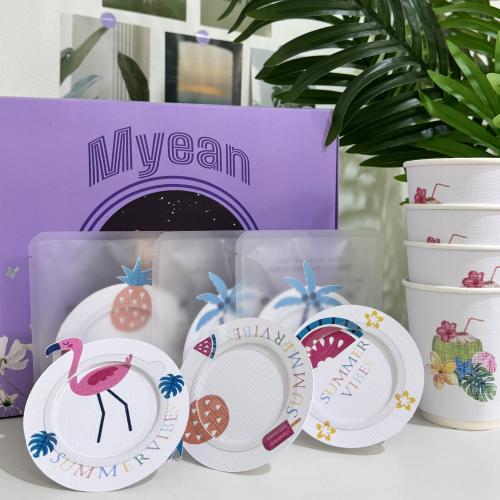 بوكس قهوة الصيف 6 اظرف بفلتر دائري مناسب للتوزيعات...