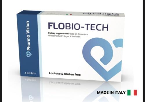 FLOBIO-TECH CRANBERRY 916MG 4 TAB-فلوبيوتيك كرانبي...