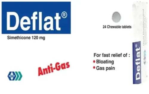 ديفلات 120مجم 24 قرص