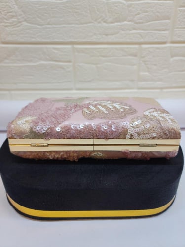 حقيبه كلاتش تطريز