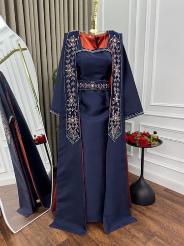 فستان قطعتين فخم فخم