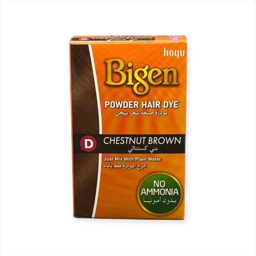 بودرة صبغة شعر بيجن بني كستنائي