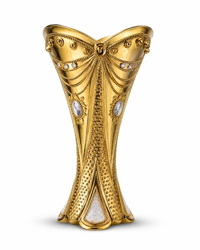 مبخرة ذهبية فاخرة — تصميم أنيق يضيف للمكان لمسة مل...