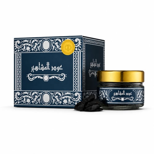 عود المشاهير فاخر — فخامة العود بعبق شرقي مميز