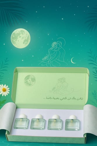 بكج مون المميز 4 عطور للجنسين