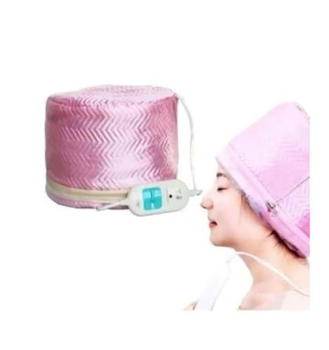 قبعه الشعر الحراريه مع جهاز بخار ١٢*١٧ سم