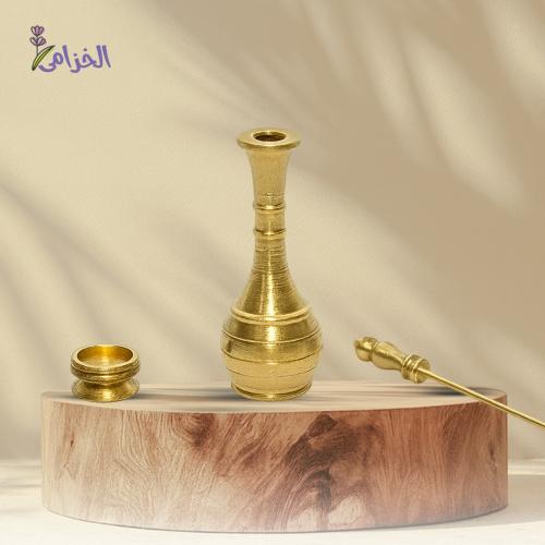 مكحلة نحاسية ذهبية