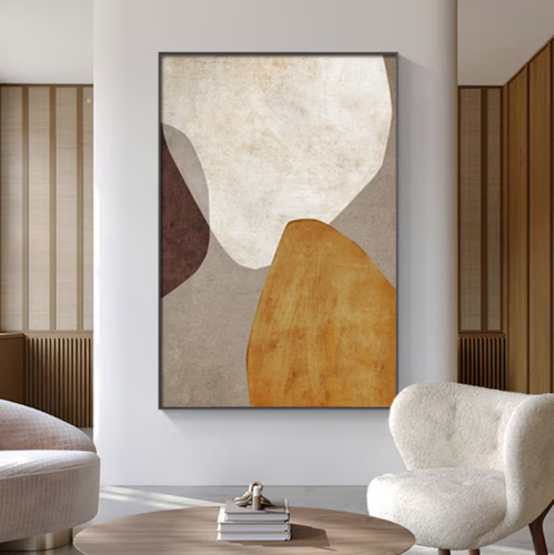 لوحة ديكور جدراية سكون التكوين كانفاس تجريدية