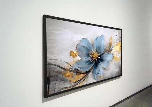 لوحات فنية مطبوعة ورد على قماش الكانفس موديل ( 256...