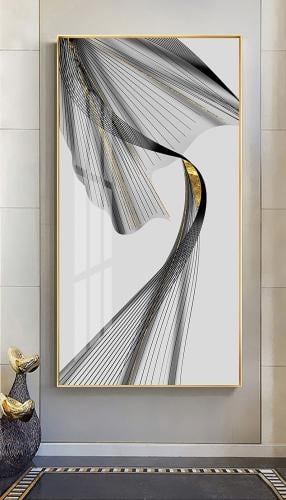 لوحة ديكور جدراية رهافة الانسياب كانفاس تجريدية