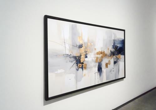 لوحة ديكور جدارية أفق سماوي كانفاس تجريدية