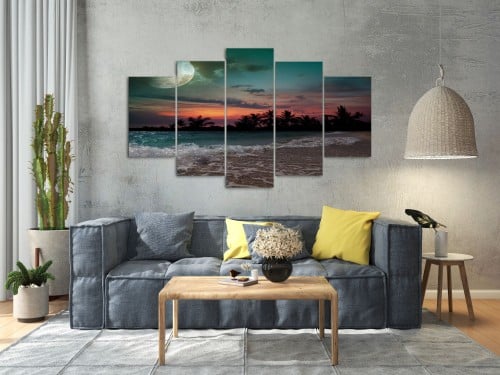 لوحات فنية مطبوعة على قماش الكانفس موديل ( 601)