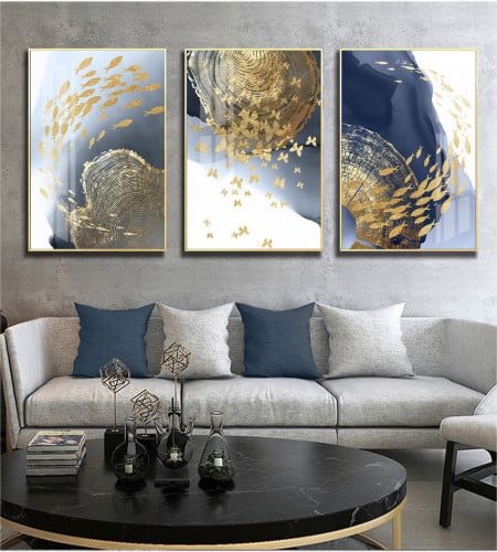 لوحات فنية مطبوعة على قماش الكانفس موديل ( 1464 )