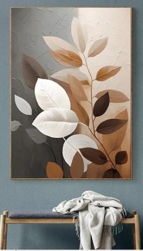 لوحات فنية مطبوعة على قماش الكانفس موديل ( 2279)