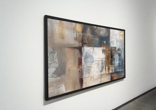 لوحة ديكور جدارية أبعاد عتيقة كانفاس تجريدية