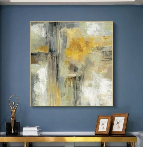 لوحات فنية مطبوعة على قماش الكانفس موديل ( 1801)