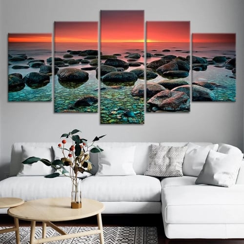 لوحات فنية مطبوعة على قماش الكانفس الفاخر