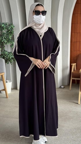 عباية دبل فيس بيج و موف