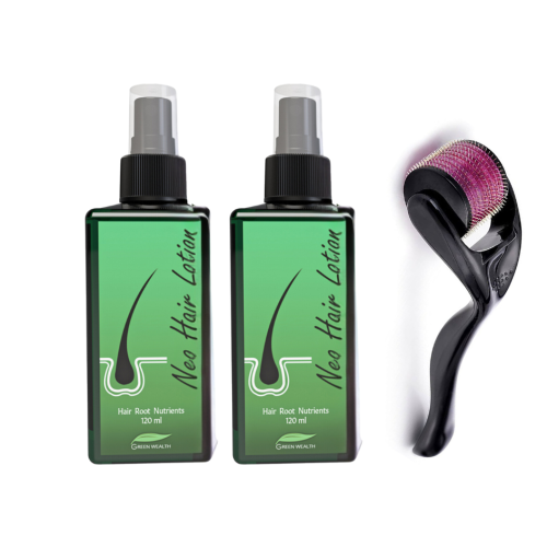 لوشن نيو هير تايلندي الاصلي 2 عبوات مع رول