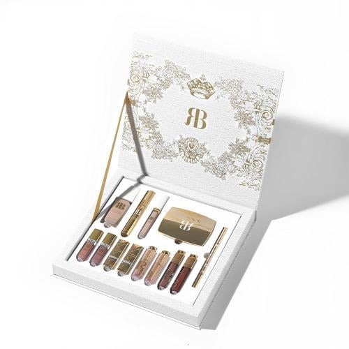 بوكس مكياج اصلي 100%مكون من 13 قطعة لإطلالة كاملة...