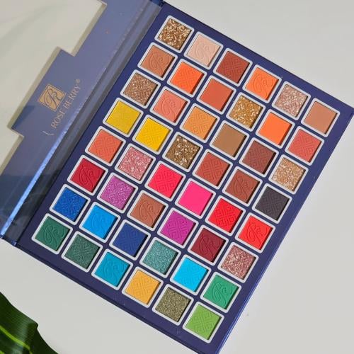 باليت ظلال عيون روز بيري 48 لون مات وشيمر