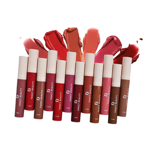 FANCY BEAUTY ارواج شفاه ثابنه12لون
