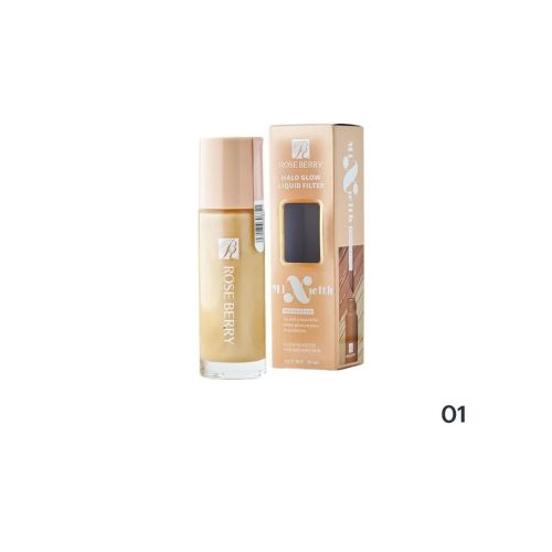 فاونديشن فلتر سائل لبشرة مشرقة 30 مل من روز بيري