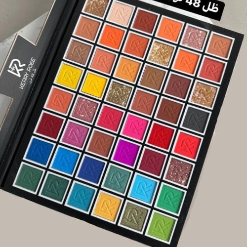 باليت ظلال عيون كيري روز 48 لون مات وشيمر