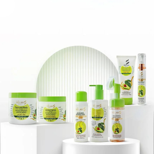 مجموعة الأفوكادو 7 منتجات للعناية بالبشرة عناية فا...