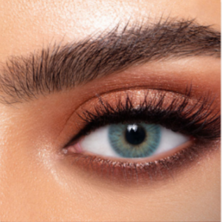 عدسات يومية من ذهب تيفاني بلو 22