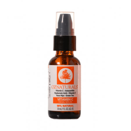 سيروم فيتامين سي للوجه من اوز ناتشورال - 30مل