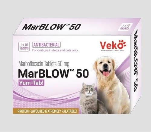 أقراص ماربوفلوكساسين 50 جم (MarBLOW) لعلاج العدوى...