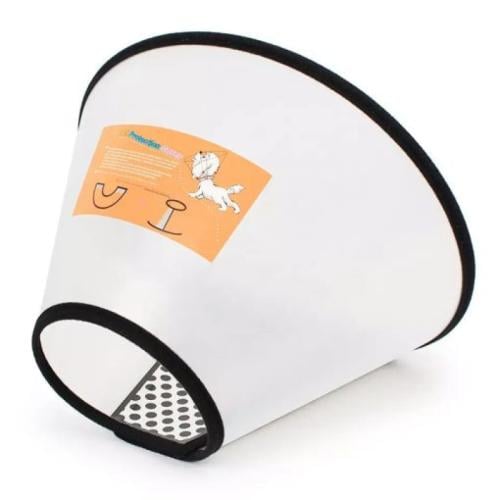 طوق حماية طبي للقطط والكلاب - حجم وسط