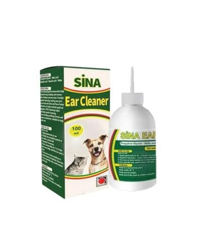 سينا اير كلينر ( ١٠٠ ملي ) | منظف اذن للقطط والكلا...