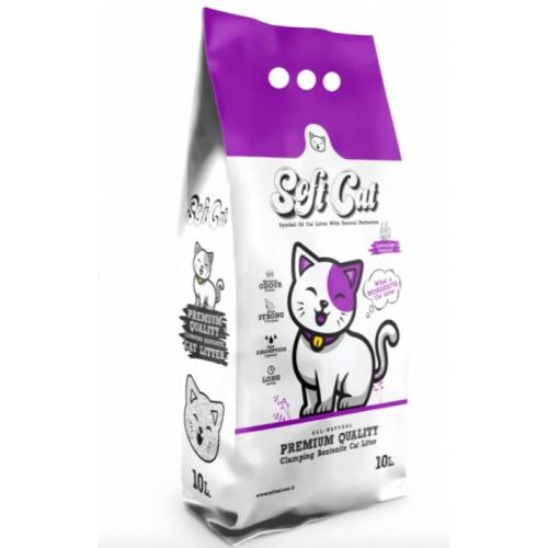 سوفت كات رمل للقطط برائحة اللافندر - 10 ليتر