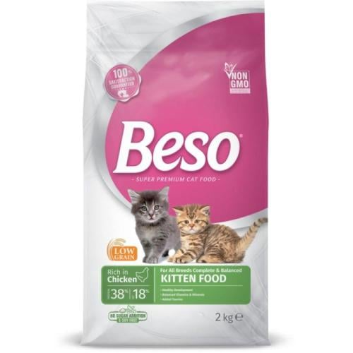بيسو اكل جاف للقطط الصغيرة بالدجاج - 2 كغ